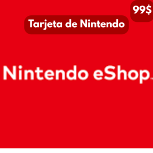 Tarjeta de Regalo Nintendo Eshop Credito 99$ - Código Digital