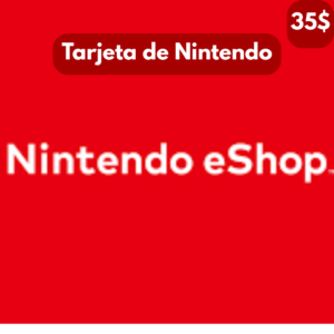 Tarjeta de Regalo Nintendo Eshop Credito 35$ - Código Digital